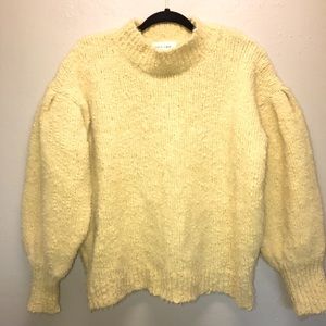 Luca + Grae Gold Textured Sweater